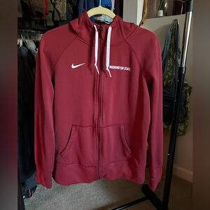 Red WSU Zip-Up